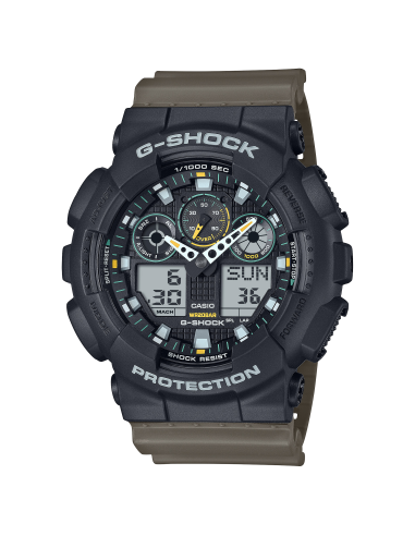 Orologio CASIO G-SHOCK GA-100TU-1A3ER Black Mud in Offerta a 87,20 €
