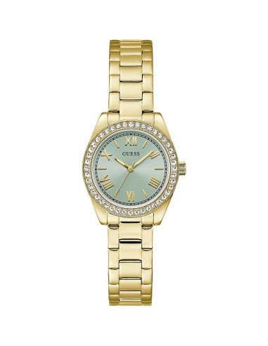 Orologio GUESS Mini Luna GW0841L5 Green Gold only 135,20 € on OroFa...