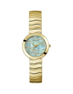 Orologio GUESS Mini Luna GW0871L2 Nacre Green/Gold in Offerta a 151...