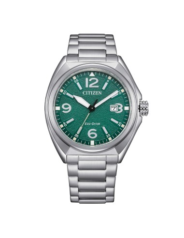 Orologio CITIZEN Urban AW1571-76X Green con cinturino in acciaio on...