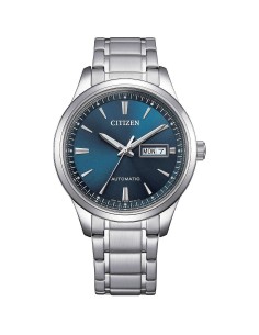 Orologio CITIZEN Automatico NY4058-79L Blue con cinturino in acciai...