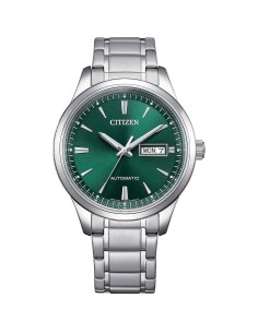 Orologio CITIZEN Automatico NY4058-79X Green con cinturino in accia...
