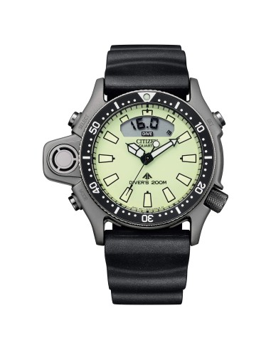 Orologio CITIZEN Aqualend I JP2007-17W Lime con cinturino in caucci...