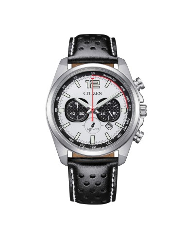 Orologio CITIZEN Racing Crono CA4640-09A White con cinturino in pel...