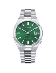 Orologio CITIZEN Tsuyosa NJ0150-81X Green con cinturino in acciaio ...
