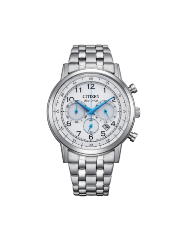 Orologio CITIZEN Crono Classic CA4630-53A White con cinturino in ac...