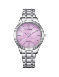 Orologio CITIZEN Lady EM0411-71X Lilac con cinturino in acciaio onl...