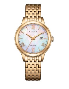 Orologio CITIZEN Lady EW2326-536D Nacre con cinturino in acciaio do...