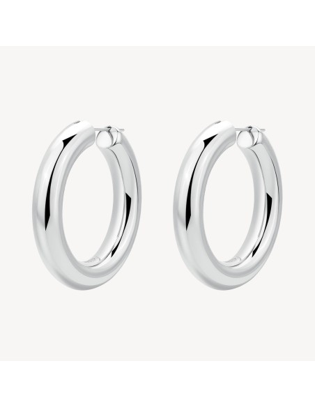 Orecchini a cerchio piccoli BROSWAY Aura in acciaio 316L BAU22  a s...