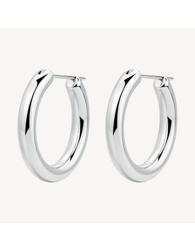 Orecchini a cerchio grandi BROSWAY Aura in acciaio 316L BAU24  a so...