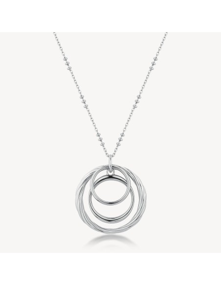 Collana lunga BROSWAY Amy in acciaio 316L con pendente BAY06  a sol...