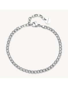 Bracciale tennis BROSWAY Desideri BEI099 in acciaio 316L con crista...