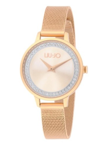 Orologio LIU-JO Chains TLJ2589 Rose Gold only 103,20 € on OroFashio...