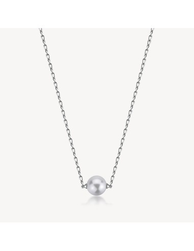 Collana BROSWAY FANCY in argento 925 e perla centrale FIW135 only 3...