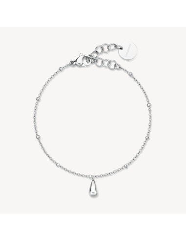 Bracciale BROSWAY Perfect BPC17 in acciaio 316L con pendente a gocc...