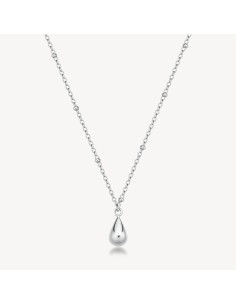 Collana BROSWAY Perfect BPC09 in acciaio 316L con pendente a goccia...