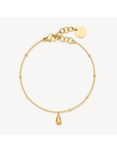 Bracciale BROSWAY Perfect BPC18 in acciaio 316L dorato con pendente...