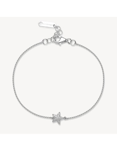 Bracciale BROSWAY FANCY in argento 925 centrale a forma di Stella e...