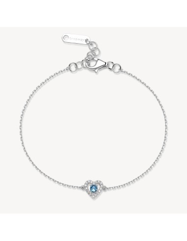 Bracciale BROSWAY FANCY in argento 925 centrale a forma di Cuore e ...