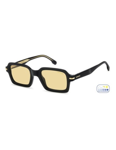 Occhiali da sole CARRERA 358/S 71C UK 50-22 Black Yellow Photochrom...