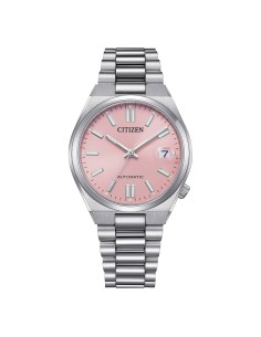 Orologio CITIZEN Tsuyosa 37mm NJ0200-50Z Pink con cinturino in acci...