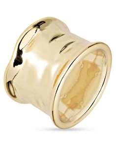 Anello a fascia LIU-JO LJ2731-18 in acciaio dorato  a solo 29,00 € ...