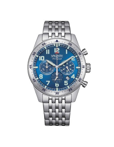 Orologio VAGARY by CITIZEN FlyBoy Crono IV2-117-73 Blue in Offerta ...