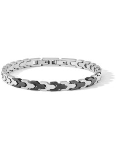 Bracciale COMETE GIOIELLI Uomo UBR 1240 in acciaio con pvd nero onl...
