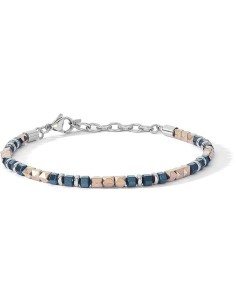 Bracciale COMETE GIOIELLI Uomo UBR 1226 in acciaio con pvd oro rosa...