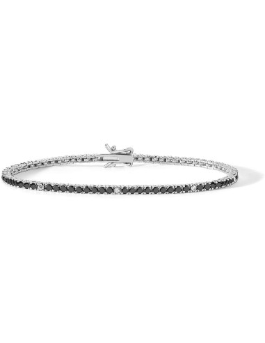Bracciale tennis COMETE GIOIELLI Uomo UBR 900 M19 in argento 925 e ...