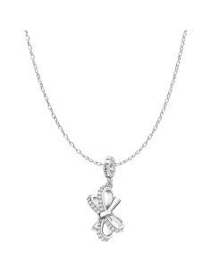 Collana ROSATO Storie in argento 925 con pendente fiocco RZ243R -Ed...