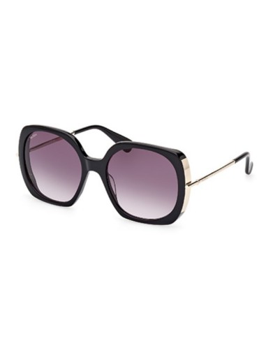 Occhiali da sole MAXMARA MM0079/S 01B Gloss Black/Pale Gold 58 Prez...