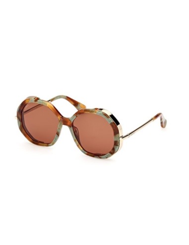 Occhiali da sole MAXMARA MM0094/S 56E Colored Turquoise Havana 55 P...