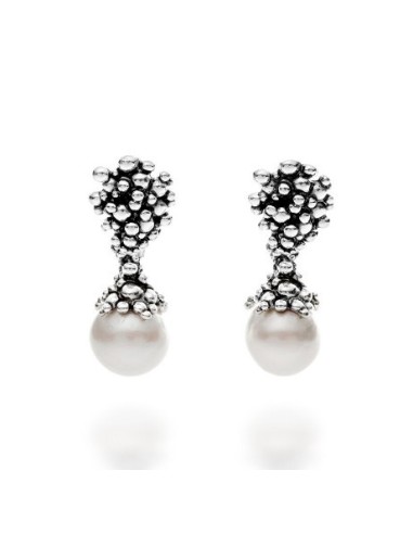 Orecchini GIOVANNI RASPINI Drops 11101 in argento 925 e perle
