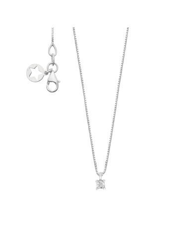 Acquista Girocollo COMETE GIOIELLI in oro 9 carati e diamante KGLB ...