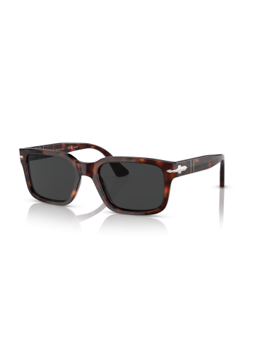 Occhiali da sole PERSOL PO3272S Havana Black Polarized 24/48 55 onl...