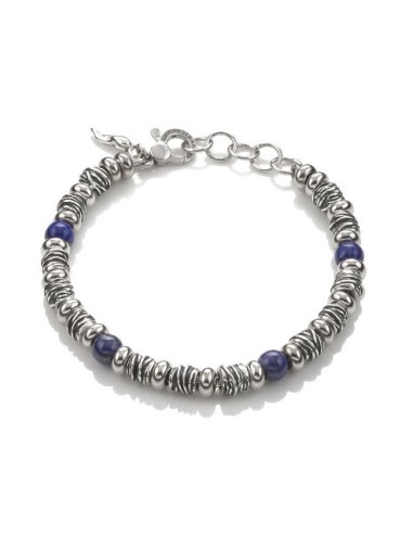 Bracciale Uomo GIOVANNI RASPINI Bond Lapislazzuli Piccolo in argento 925 e lapislazzuli 10695L