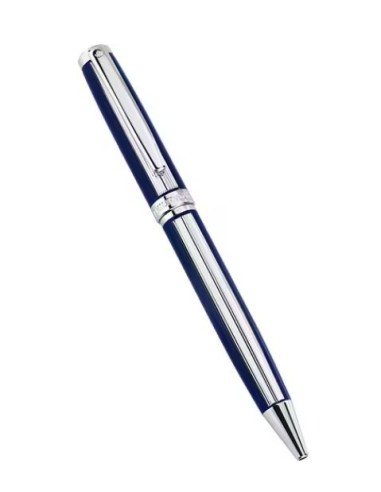Penna a sfera PHILIP WATCH Wi J820646 in acciaio e smalto blu in Of...