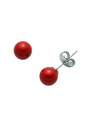 Acquista Orecchini MILUNA argento 925 - PER2406 Rosso a solo 35,10 ...