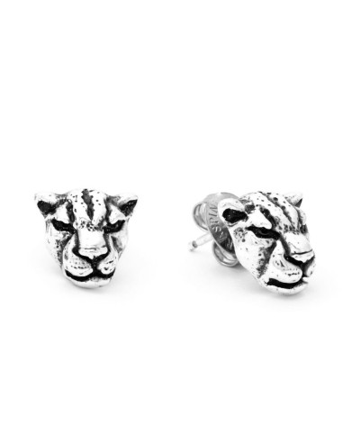 Orecchini GIOVANNI RASPINI Teste di Leopardo in argento 925 12020