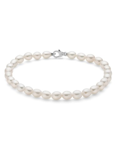 Acquista Bracciale MILUNA in argento 925 con pepite di perle e PBR3...