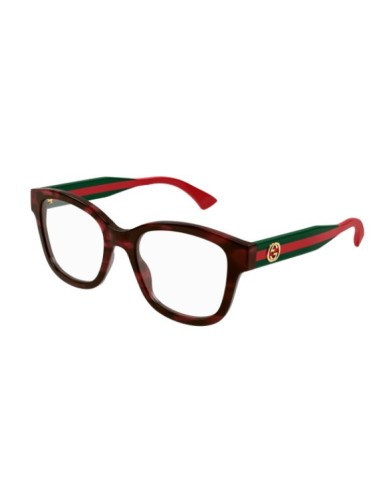Occhiali montatura da vista GUCCI GG1863O 003 Havana Green/Transpar...