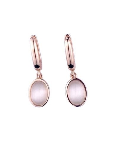 Orecchini  pendenti MADI Lucciole in argento 925 placcato oro rosa con pietre nude  F_392220