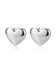 Orecchini S'AGAPO Stellar SSE51 in acciaio 316L Cuore Grande only 1...