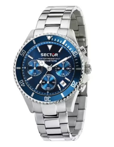 Orologio SECTOR 230 Cronografo 43MM R3273661007 Blue con cinturino ...