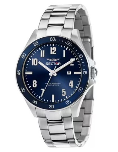 Orologio SECTOR 230 43MM R3253161055 Blue con cinturino in acciaio ...