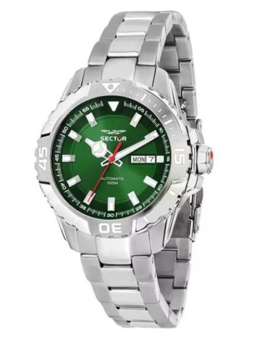 Orologio SECTOR Legend Automatico 43MM R3223135006 Green con cintur...