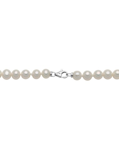 Collana MILUNA in oro 18Kt con perle Ø 6,6-5 1MPE665_42NL583 only 3...