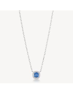 Collana BROSWAY FANCY in argento 925 e cristalli bianchi e sapphire...