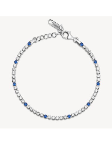 Bracciale tennis BROSWAY FANCY in argento 925 e cristalli bianchi e...